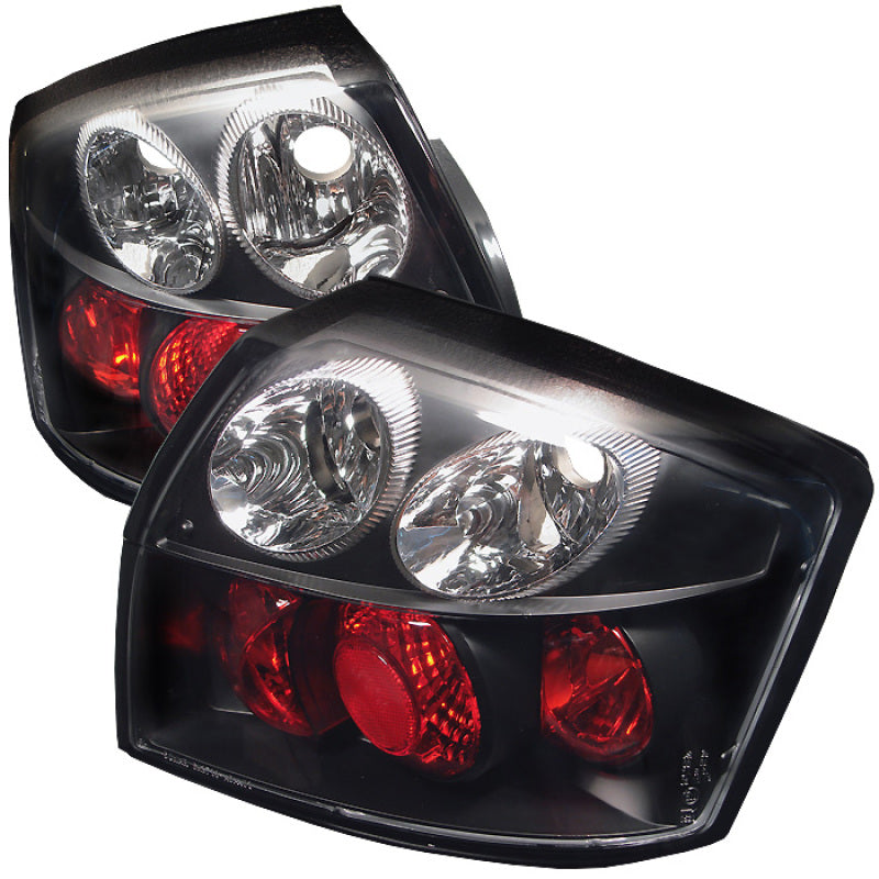 Spyder 02-05 Audi A4 (Excl Convertible/Wagon) Euro Style Tail Lights - Black (ALT-YD-AA402-BK) - Mammoth Racing -