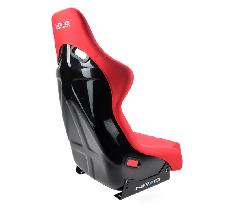 NRG FRP Bucket Seat (Red Cloth) - Large - My Store