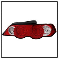 Spyder Acura RSX 02-04 LED Tail Lights Red Clear ALT-YD-ARSX02-LED-RC - Mammoth Racing -