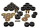 Energy Suspension 92-97 GM Denali XL/Blazer/Yukon XL 4WD Black Body Mount Set - Mammoth Racing -