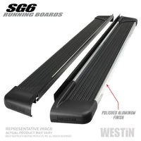 Westin Polished Aluminum Running Board 68.4 inches SG6 Running Boards - Polished - Mammoth Racing -
