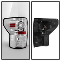 Spyder Toyota Tundra 07-13 LED Tail lights Chrome ALT-YD-TTU07-LED-C - Mammoth Racing -