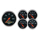 Autometer Designer 3-3/8in & 2-1/16in Kit Box-Elec Speedo & Elec Oil Press H2O Temp Volt Fuel Level - My Store