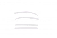 AVS 19-21 Toyota Tundra Crewmax Low Profile Color Match Ventvisors 4pc - Super White - Mammoth Racing -