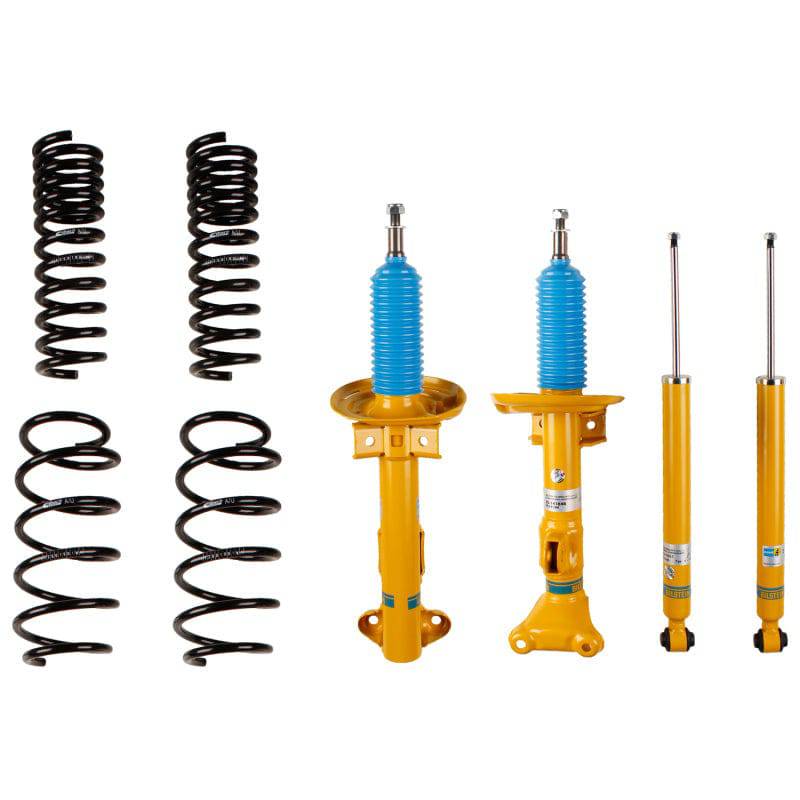Bilstein B12 2008 Mercedes-Benz C300 Base Front and Rear Suspension Kit - Mammoth Racing -
