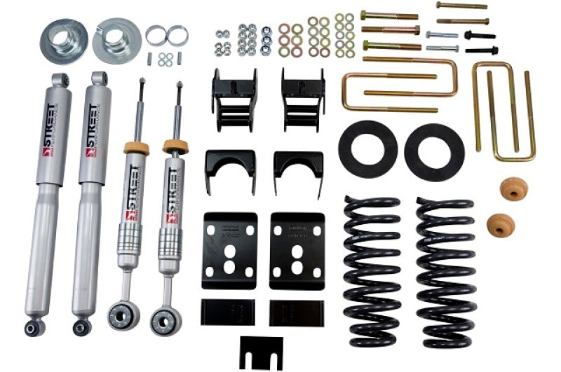 Belltech 09-13 Ford F150 Std Cab Short Bed 2in. or 3in. F/4in. R drop w/ SP Shocks Lowering Kits - Mammoth Racing -