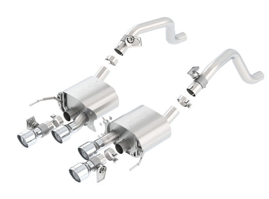 Borla 2014 Chevrolet Corvette C7 6.2L 8cyl S Type Exhaust w/ NPP Dual Mode (rear section only) - My Store