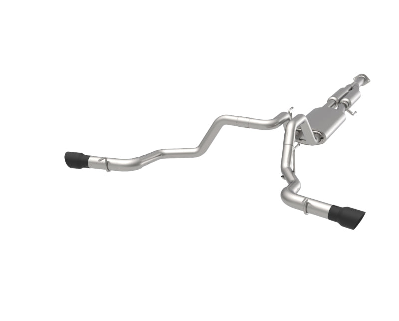 Kooks 15-20 Ford F150 2.7/3.5/5.0l 3in Dual Cat-Back Side Exit Exhaust w/BlackTips - Mammoth Racing -
