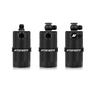 Mishimoto Universal Baffled Oil Catch Can - Black - Mammoth Racing -