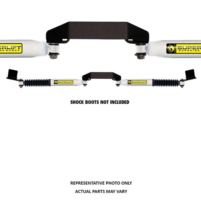 Superlift 08-19 Ford F-250/350 SuperDuty 4WD Dual Steering Stabilizer Kit - SR (Hydraulic) - Mammoth Racing -