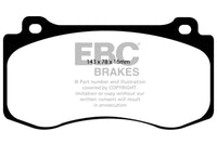 EBC 05-10 Chrysler 300C 6.1 SRT8 Redstuff Front Brake Pads - My Store