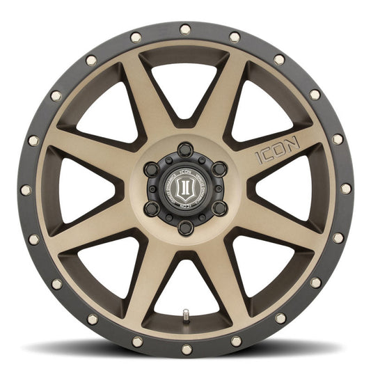 Icon Rebound 20x9 5x150 16mm Offset 5.625in BS Bronze Wheel