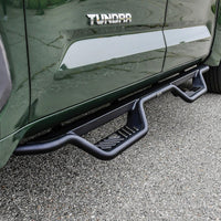 Westin 2022+ Toyota Tundra Crew Max Outlaw Nerf Step Bars - Mammoth Racing -