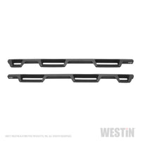 Westin 07-18 Chevrolet Silverado 1500 CC 5.5ft Bed HDX Drop W2W Nerf Step Bars - Tex. Blk - Mammoth Racing -