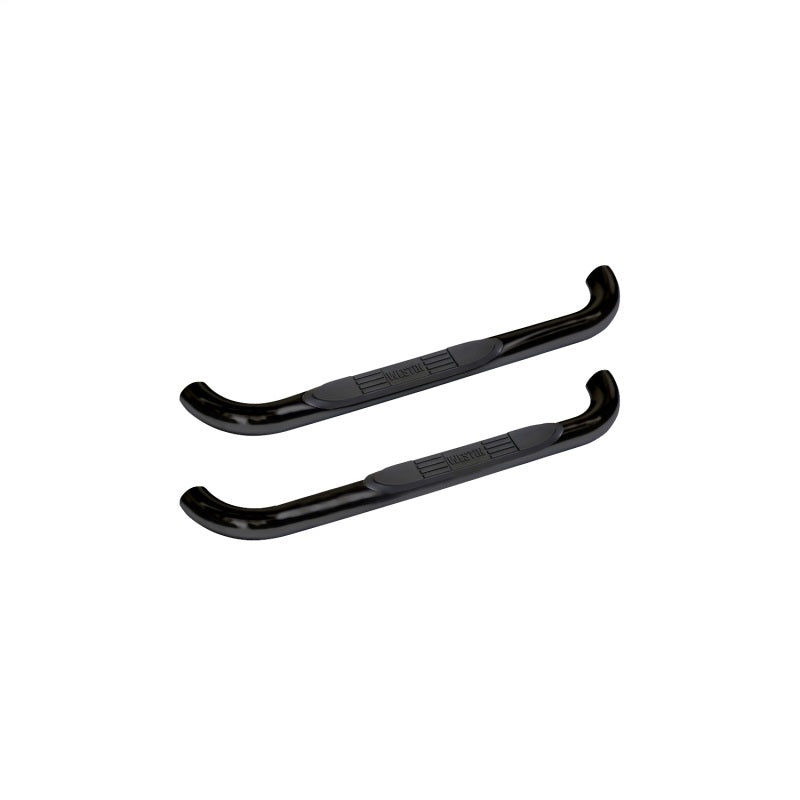 Westin 2015-2017 Chevy Silverado 25/3500 Reg Cab (Body Mount) E-Series 3 Nerf Step Bars - Black - Mammoth Racing -