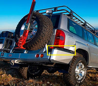 ARB Rear Bar 3500Kg 100 Live Blk - Mammoth Racing -