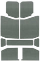 DEI 2018-Up Jeep Wrangler JL 4-Door Headliner 9-pc - Gray - Mammoth Racing -