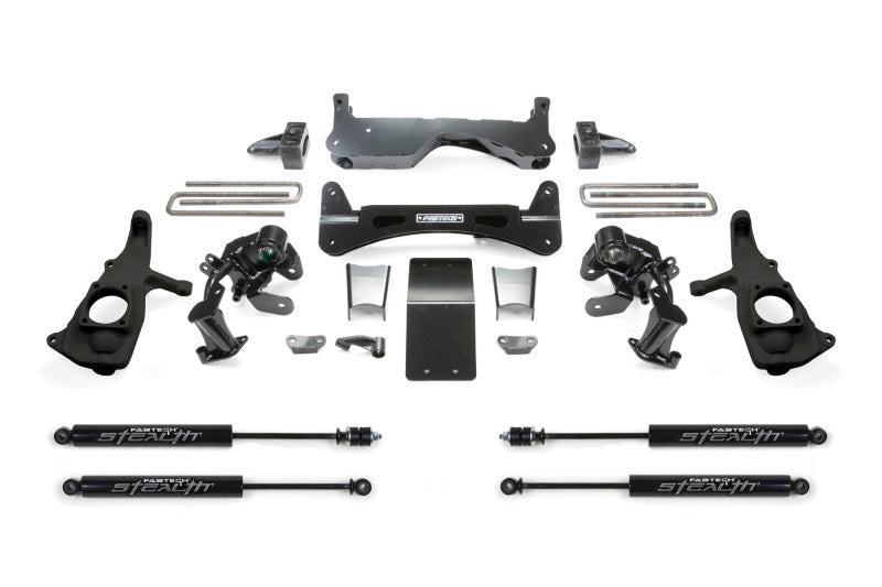 Fabtech 11-19 GM 3500hd 2wd/4wd 6in Rts Sys w/Stealth - Mammoth Racing -