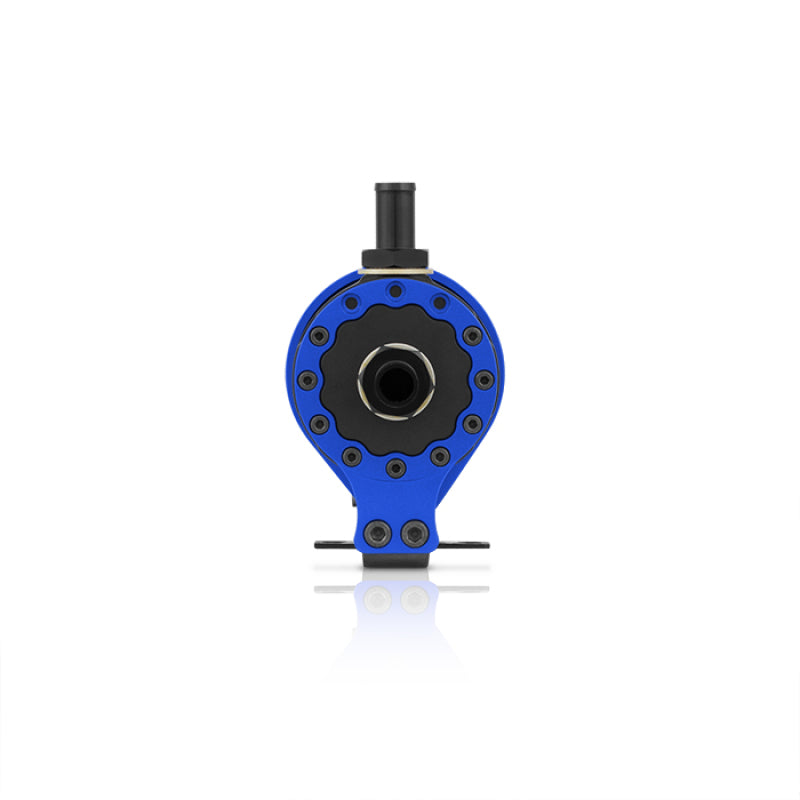 Mishimoto Universal Baffled Oil Catch Can - Blue - Mammoth Racing -