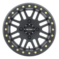 Method Mr406 UTV Beadlock 14x8 4+4/-2mm Offset 4x156 132mm CB Matte Black w/BH-H20875 Wheel - Mammoth Racing -
