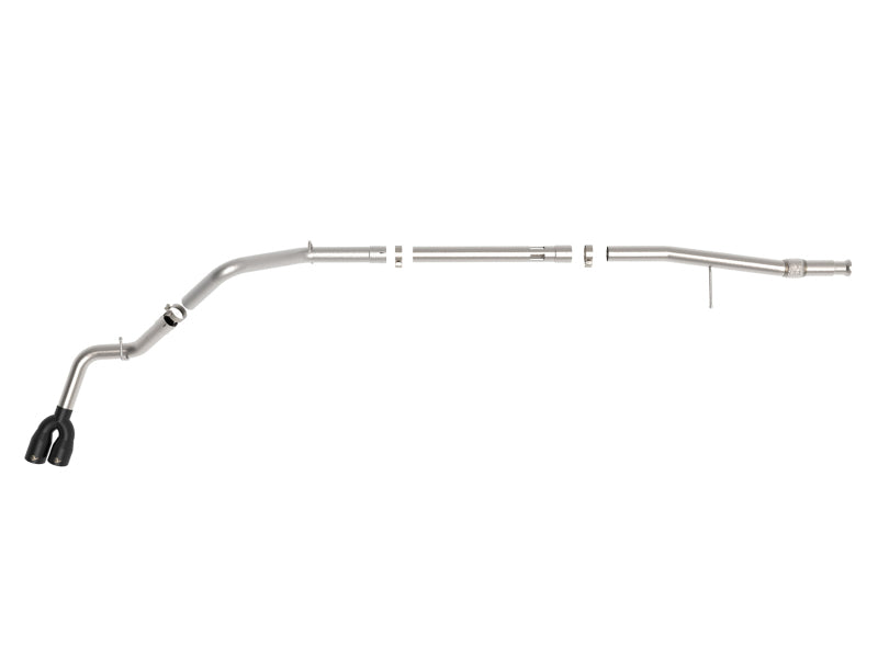 aFe Rebel XD Series 3in 304SS DPF-Back 20-21 GM Trucks L6-3.0L (td) LM2 - Dual Black Tip - Mammoth Racing -