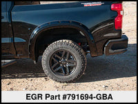 EGR 19-22 Chevrolet Silverado 1500 Traditional Bolt-On Look Fender Flares Black Set Of 4 - Mammoth Racing -
