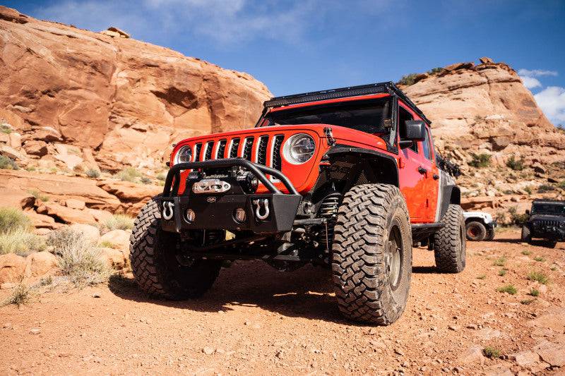 DV8 Offroad 07-22 Jeep Wrangler JK/JL Pocket Front Bumper - Mammoth Racing -