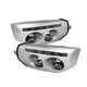 Spyder Toyota FJ Cruiser 07-14 Fog Lights W LED Daytime Running Lights w/swch- Clear FL-DRL-TFJ07-C - Mammoth Racing -