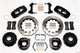Wilwood Aero4 Rear P-Brake Kit 14.00in Drilled Chevy 12 Bolt w/ C-Clips - Mammoth Racing -