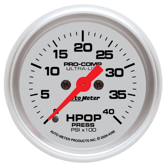 Autometer Ultra-Lite 2 1/16in Electrical 0-4000 PSI High Press Oil Pressure Gauge 94-07 Ford 7.3l - My Store