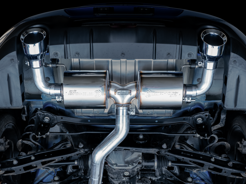AWE Subaru BRZ/ Toyota GR86/ Toyota 86 Touring Edition Cat-Back Exhaust- Chrome Silver Tips - Mammoth Racing -