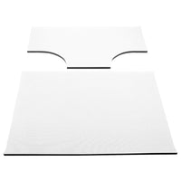 DEI 03-06 Jeep Wrangler TJ w/Speaker Pods Headliner 2-pc - White - Mammoth Racing -