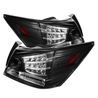 Spyder Honda Accord 08-12 4DR LED Tail Lights Black ALT-YD-HA08-4D-LED-BK - Mammoth Racing -