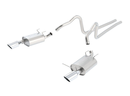 Borla 11-12 Ford Mustang 3.7L AT/MT RWD 2dr ATAK SS Catback Exhaust - My Store