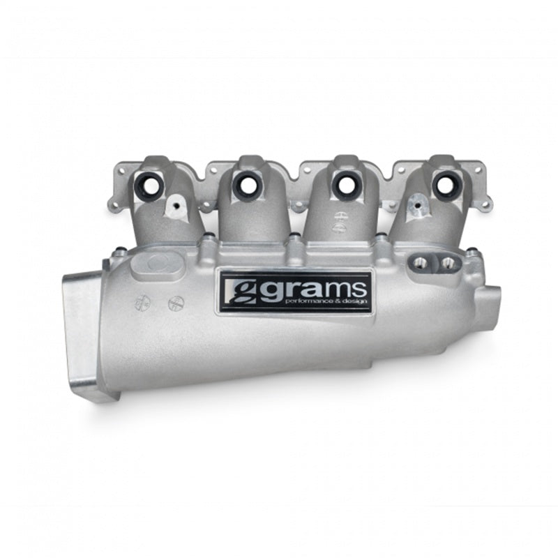 Grams Performance VW MK4 Large Port Intake Manifold - Raw Aluminum - Mammoth Racing -