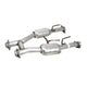 BBK 96-04 Mustang 4.6 GT / Cobra Short Mid H Pipe w Catalytic Converters 2-1/2 For Long Tube Headers - My Store