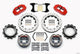 Wilwood Narrow Superlite 4R Rear P-Brk Kit 12.88in Drill Red Strange Eng Floater 3.49in Offset - Mammoth Racing -