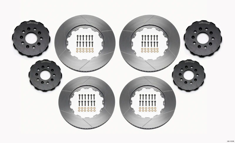 Wilwood Rotor Kit Front/Rear-Drilled 2005-2013 Aston Martin - Mammoth Racing -
