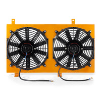 Mishimoto 04-08 Mazda RX8 Aluminum Fan Shroud Gold - Mammoth Racing -