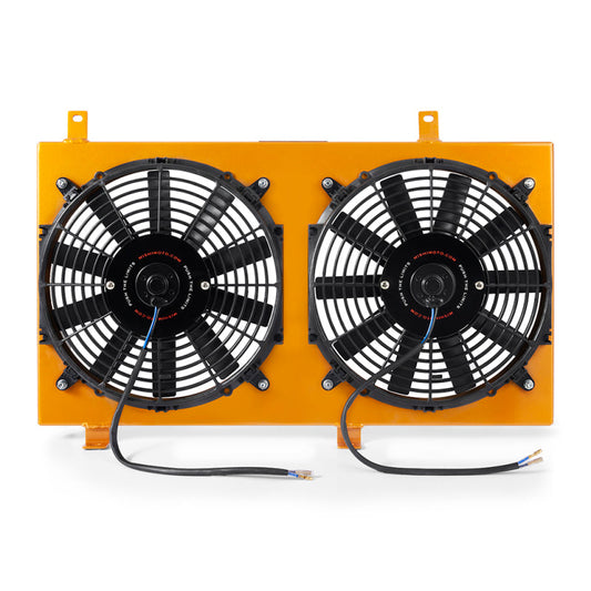 Mishimoto 04-08 Mazda RX8 Aluminum Fan Shroud Gold - Mammoth Racing -