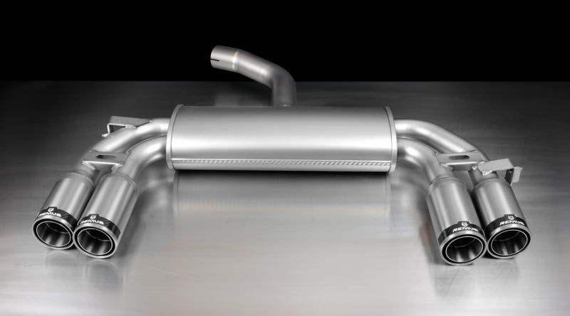 Remus 2011 Volkswagen Golf VI 1.2L Cat Back Exhaust w/84mm Straight w/Carbon Insert Tail Pipe Set - Mammoth Racing -
