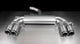 Remus 2011 Volkswagen Golf VI 1.2L Cat Back Exhaust w/84mm Straight w/Carbon Insert Tail Pipe Set - Mammoth Racing -