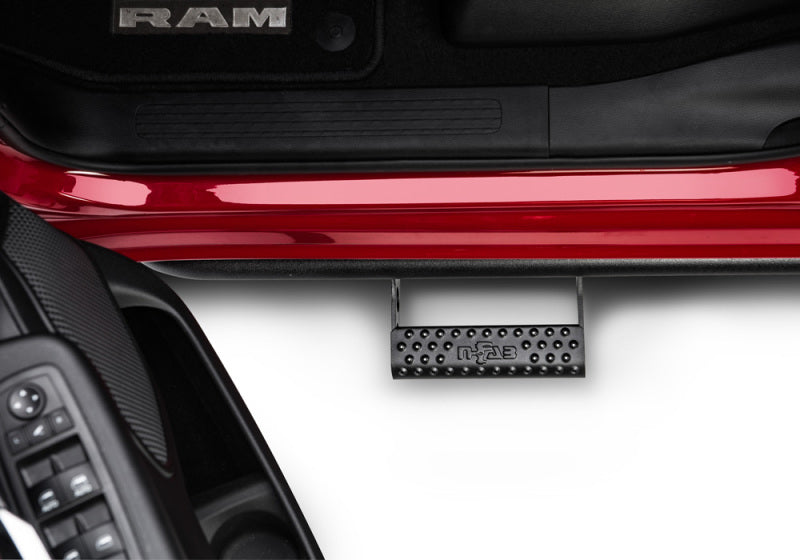 N-Fab RKR Step System 2019 Dodge Ram 1500 Crew Cab All Beds - Tex. Black - Cab Length - 1.75in - Mammoth Racing -