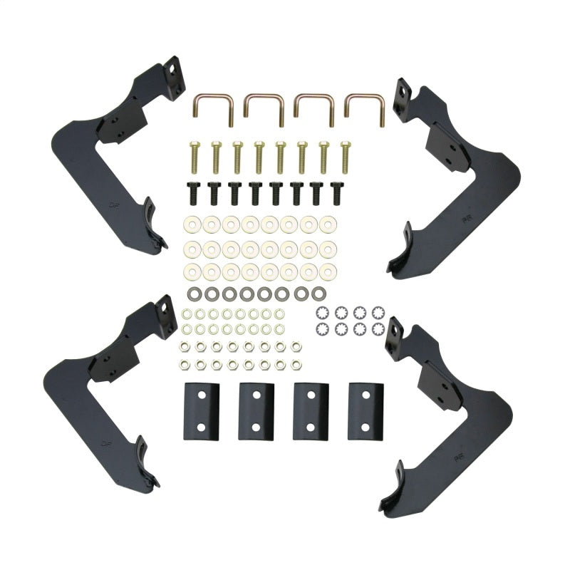 Westin 2004-2012 Chevrolet/GMC/Isuzu Colorado/Canyon Reg Cab E-Series 3 Nerf Step Bars - Black - Mammoth Racing -