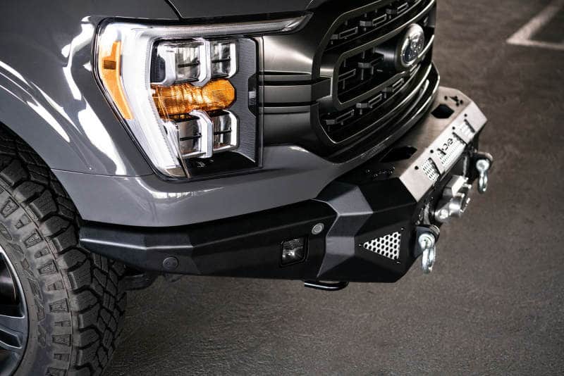 DV8 Offroad 21-22 Ford F-150 MTO Series Winch Front Bumper - Mammoth Racing -