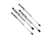 Superlift 05-16 Ford F-250 SuperDuty Fox Shocks Lift Kit - Front Shocks (4-5in) Rear Shocks (4-6in) - Mammoth Racing -