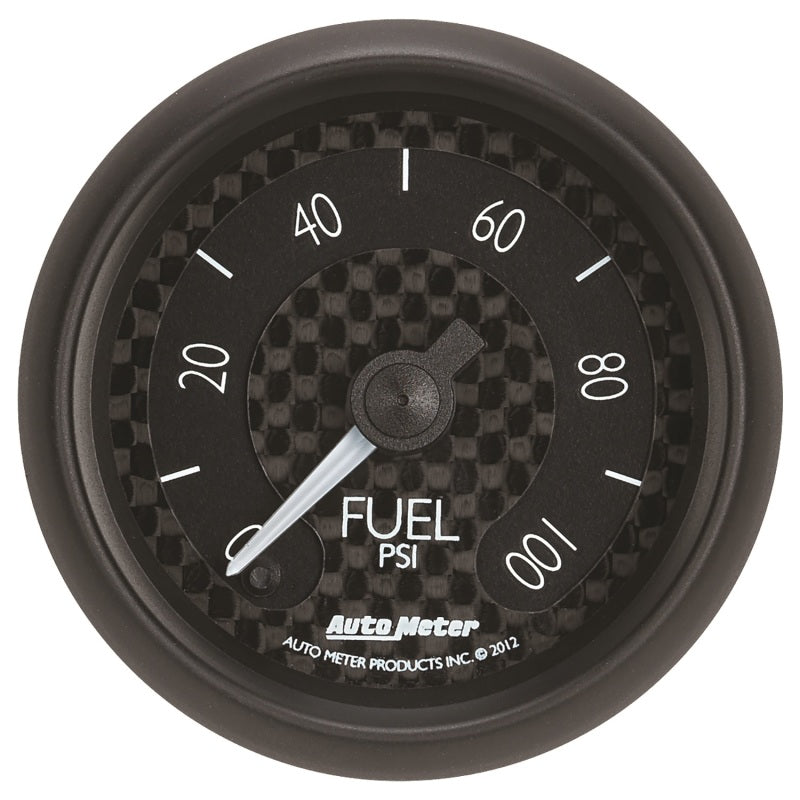 Autometer GT Series 52mm Full Sweep Electronic 0-100 PSI Fuel Pressure Gauge - My Store