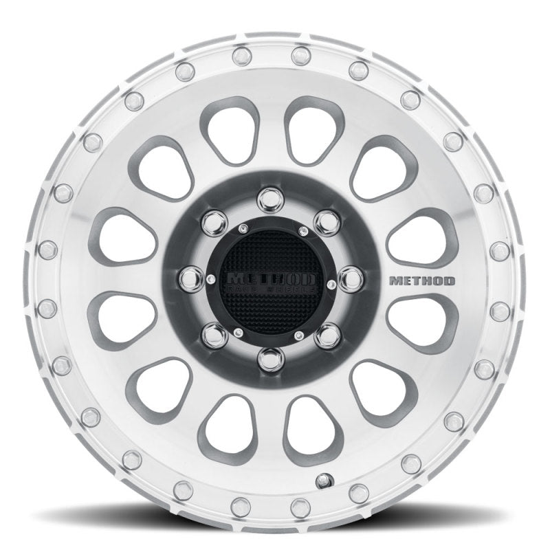 Method Mr315 17x8.5 0mm Offset 8x170 130.81mm CB Machined/Clear Coat Wheel - Mammoth Racing -