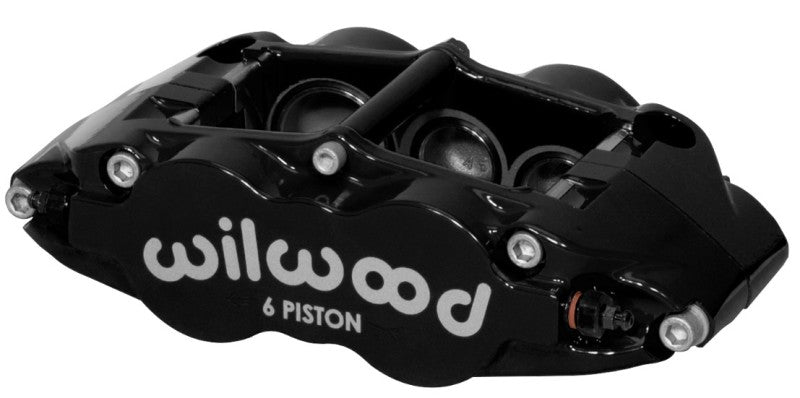 Wilwood Caliper-Forged Narrow Superlite 6r-r/h - Aluminum 1.75/1.25in/1.25in Pistons - 1.10in Rotor - Mammoth Racing -