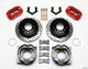 Wilwood Dynapro Low-Profile 11.00in P-Brake Kit Drill-Red Mopar/Dana 2.50in Off w/Snap Ring Brng - Mammoth Racing -